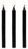 Fetish Drip Candles 3pk - Black