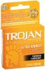 Trojan Stimulations Ultra Ribbed Lubricated Condoms - 3 Pack