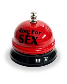 Ring for Sex Desk Bell - Red