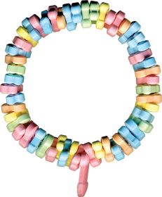 Rainbow Penis Candy Bracelet