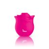 Zen Rose - Hot Pink - Handheld Rose Clitoral and Nipple Stimulator